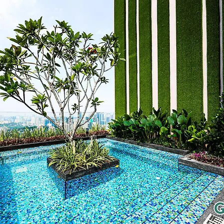 Skypool With Klcc View - Kl Sentral Riveria City Suite Near Kl City Centre Klcc Kuala Lumpur Exterior photo