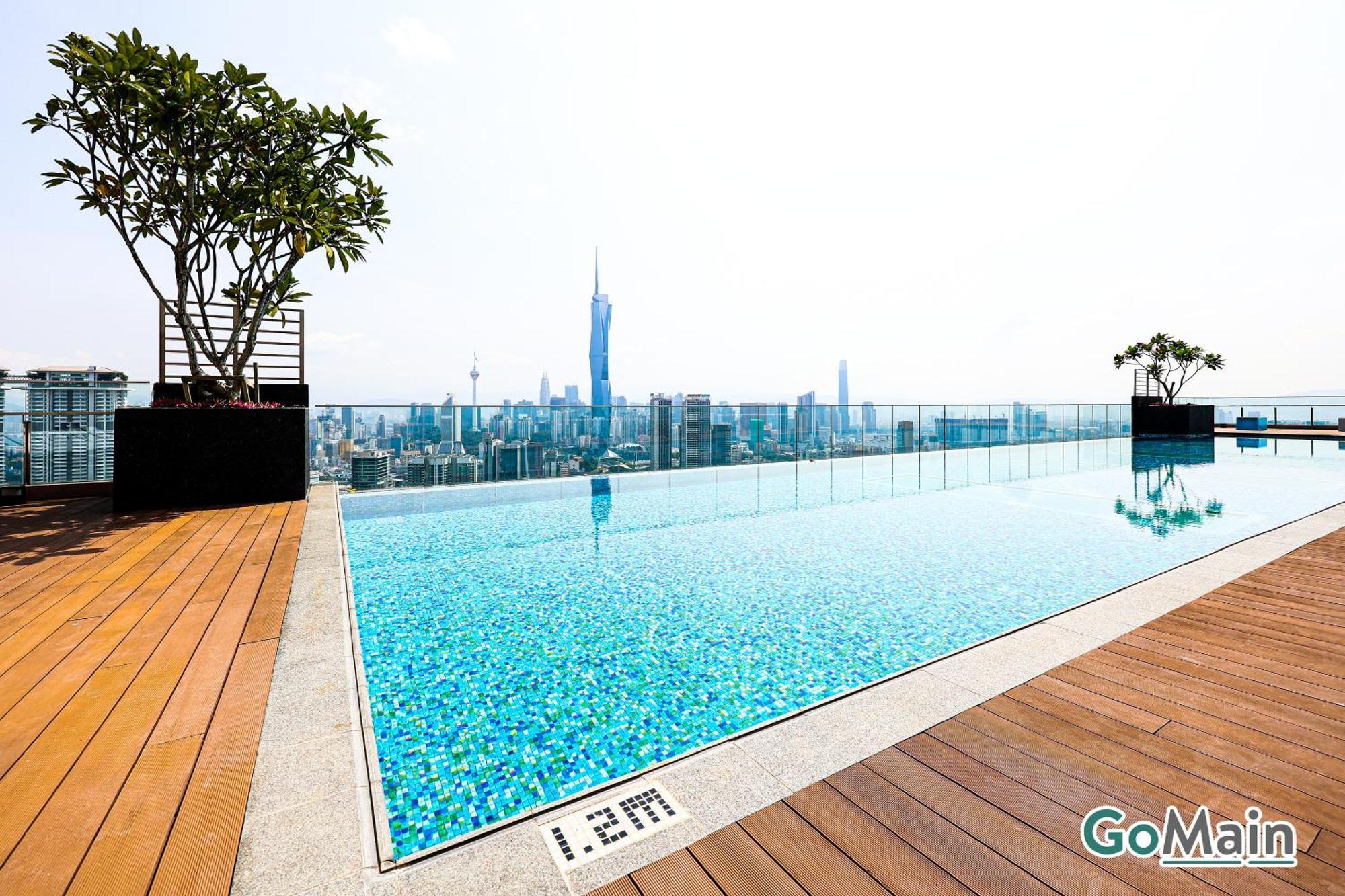 Pangsapuri Skypool With Klcc View - Kl Sentral Riveria Near Kl Centre Klcc *