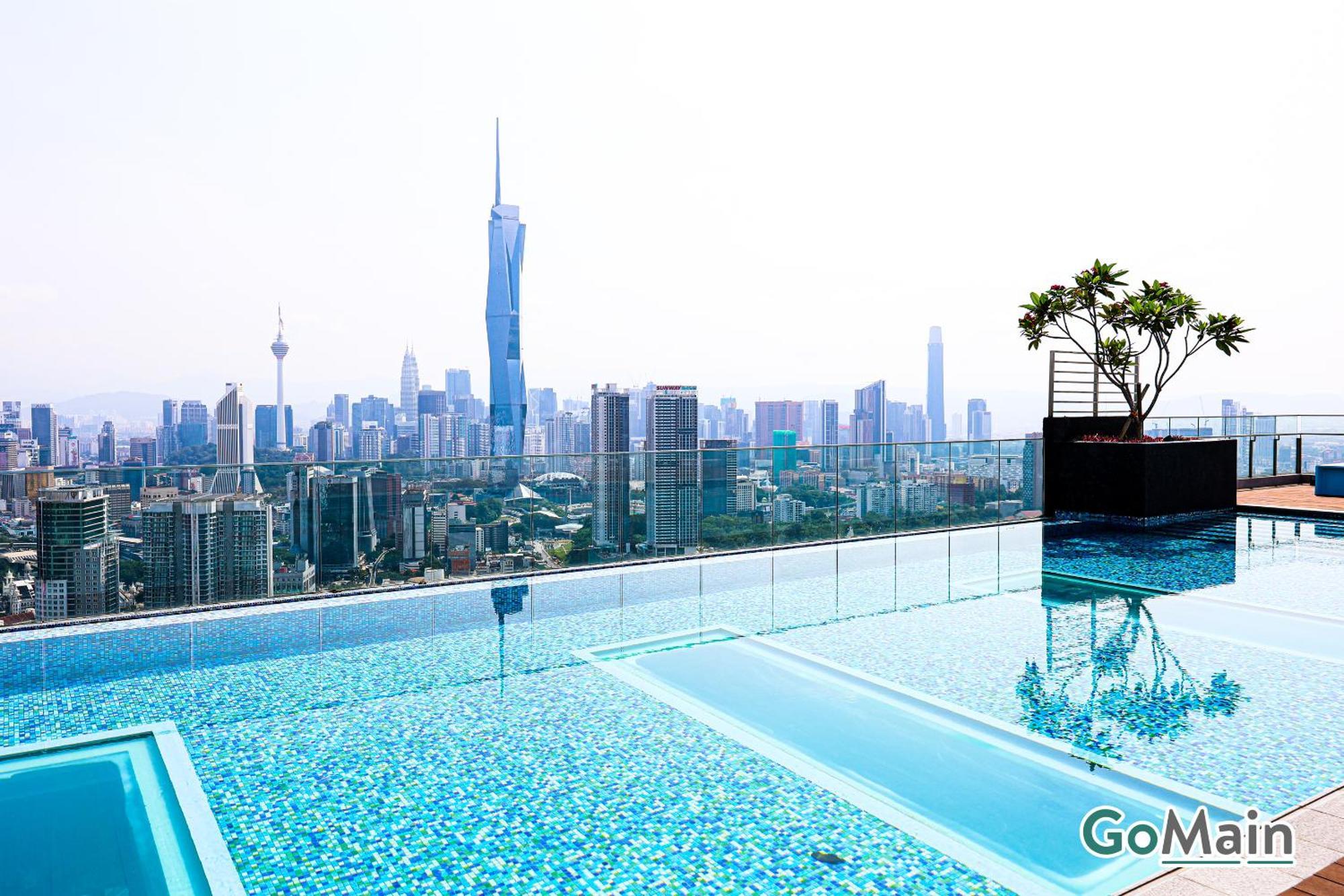 Skypool With Klcc View - Kl Sentral Riveria Near Kl Centre Klcc Kuala Lumpur